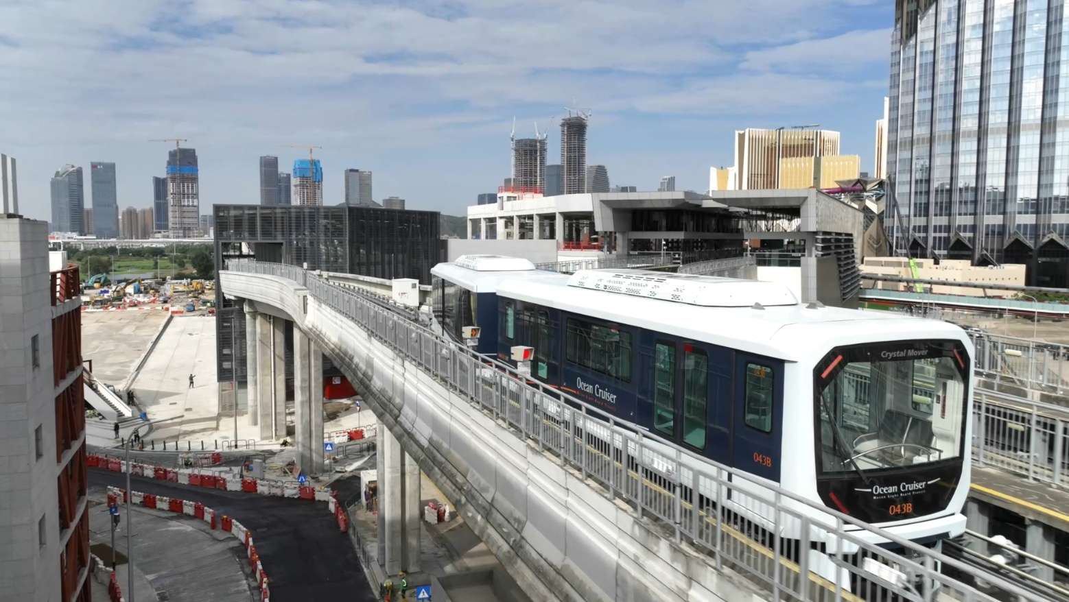 澳门轻轨横琴线将于12月2日通车 澳门轻轨横琴线将于12月2日通车