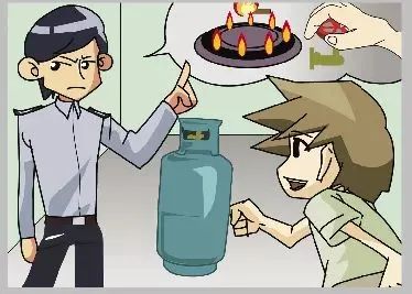 连续点火19次!煤气罐爆炸瞬间崩飞门窗 连续点火19次!煤气罐爆炸瞬间崩飞门窗