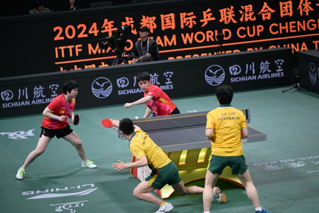 中国队光速下班！8:0横扫澳大利亚