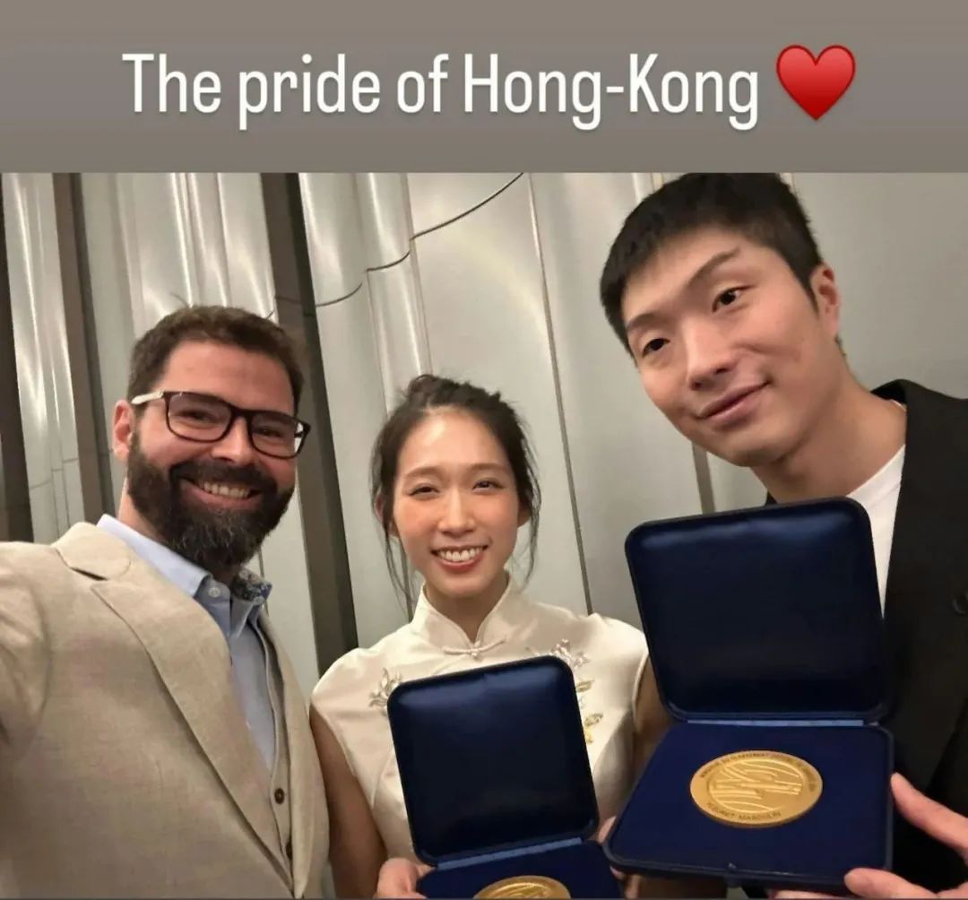 香港再创历史！张家朗、江旻憓登顶世界第一