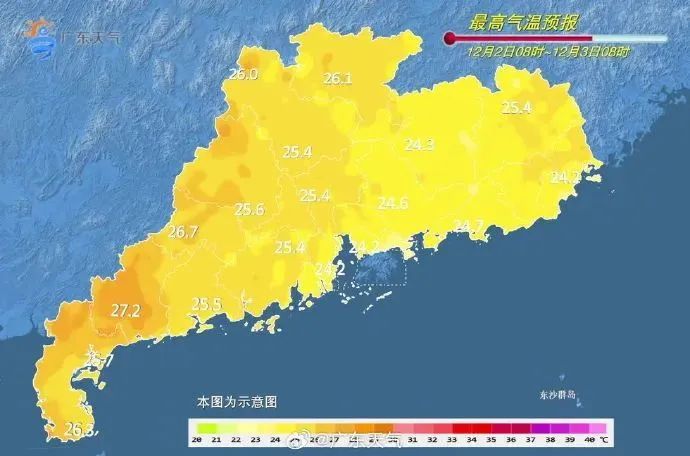 12月，东莞最高气温将重回26℃！但之后…