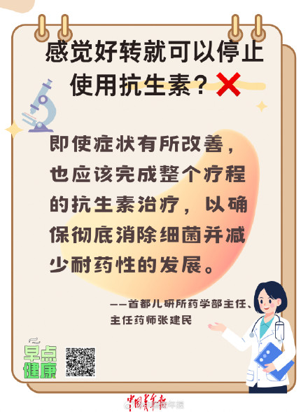 转存！抗生素使用六大误区