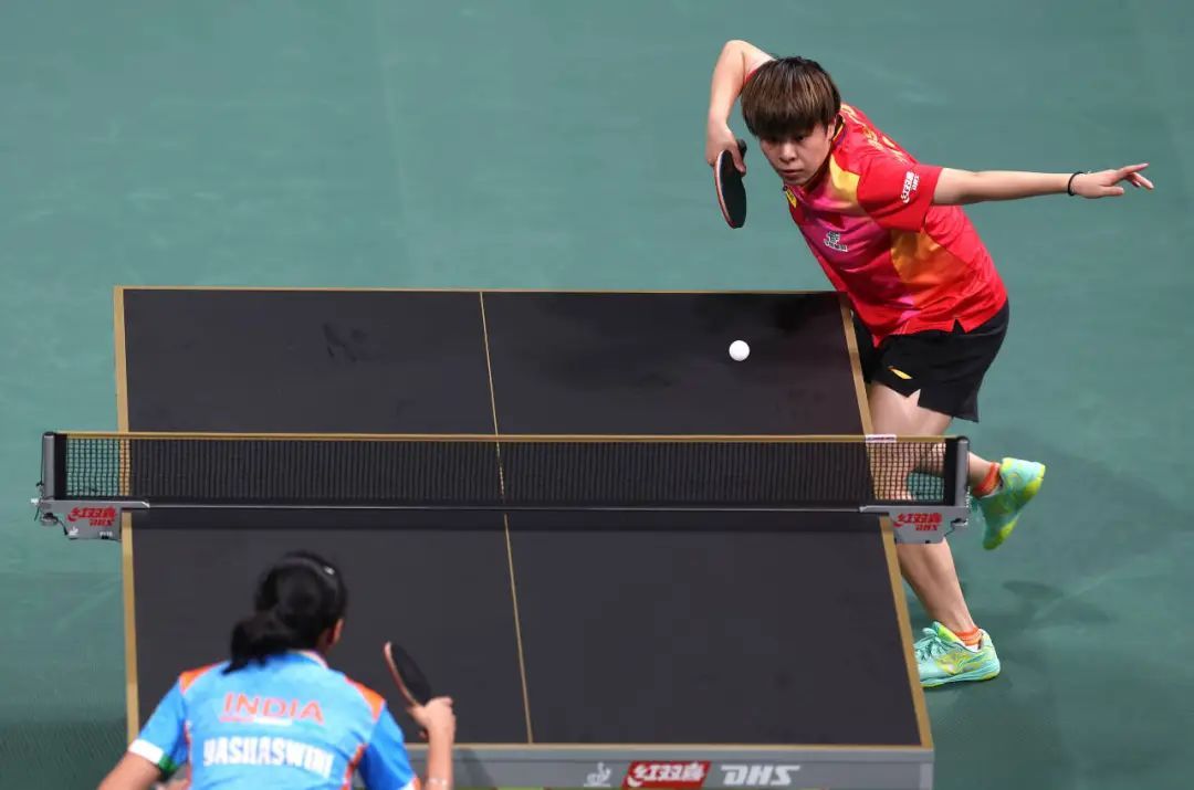 国乒8∶0印度队!王楚钦:我今天的表现比昨天好 国乒8∶0印度队!王楚钦:我今天的表现比昨天好