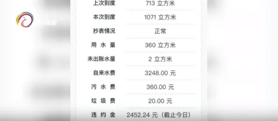 空置房欠6000多元水费，水表“自转”还是另有隐情？