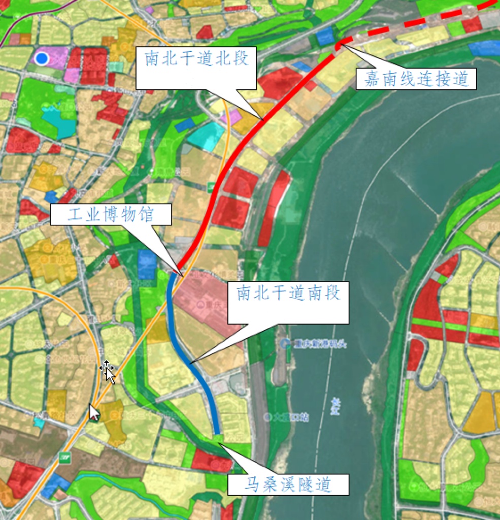 通车了！九宫庙→江北，15分钟！