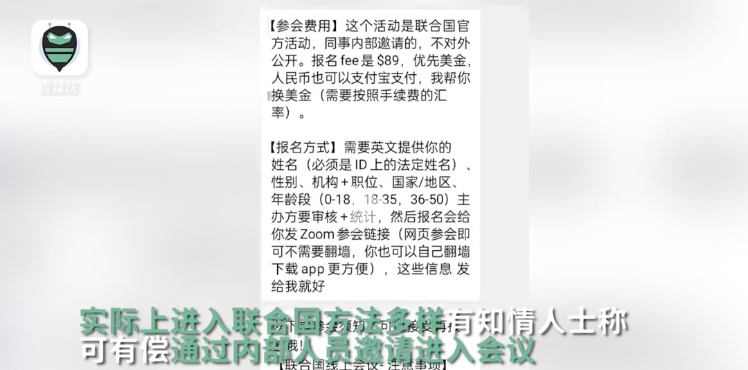 网红扎堆去联合国“开会”？真相尬出天际……