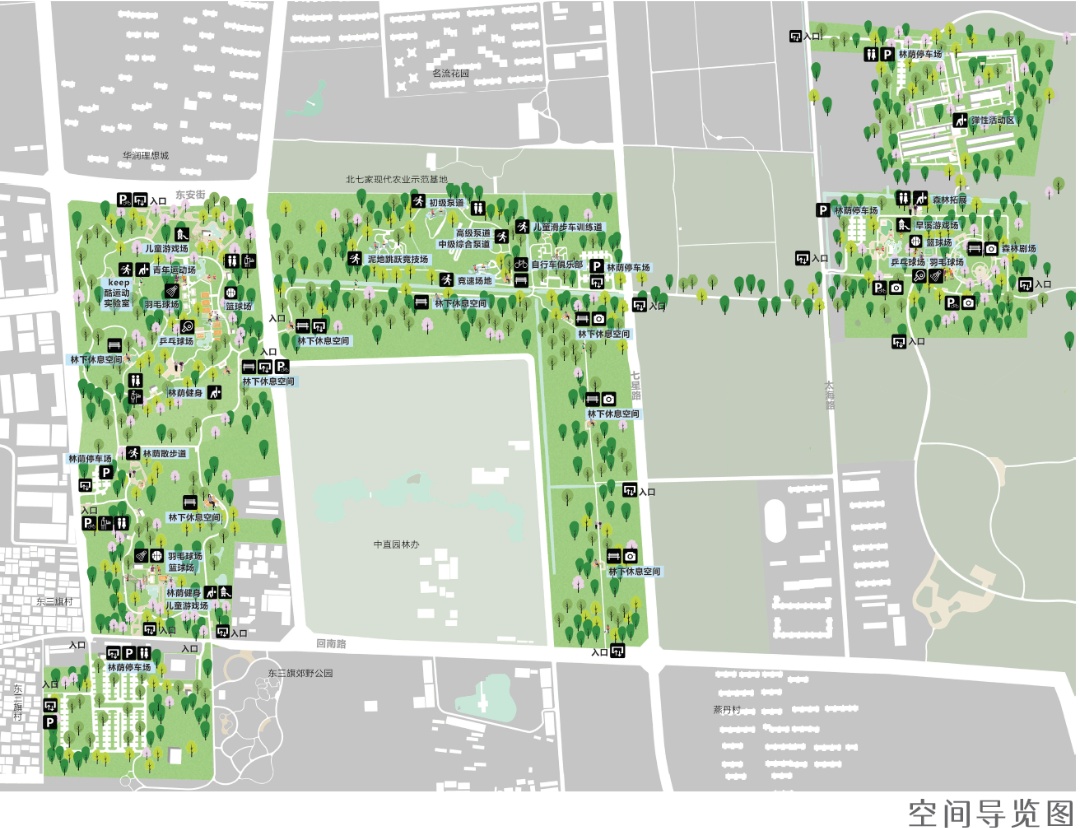总投资超4.5亿,二绿地区未来科学城生态休闲公园三片区首度合体亮相 总投资超4.5亿,二绿地区未来科学城生态休闲公园三片区首度合体亮相