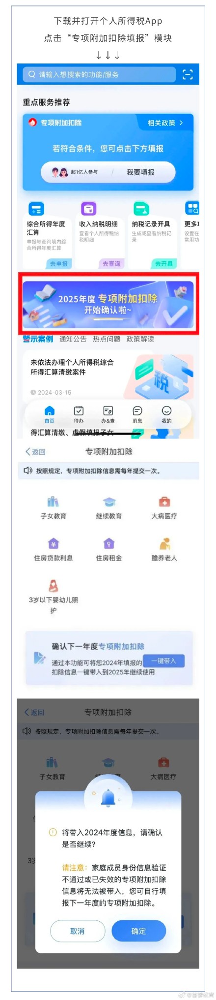 事关子女教育！2025年度个税专项附加扣除信息确认 已开始