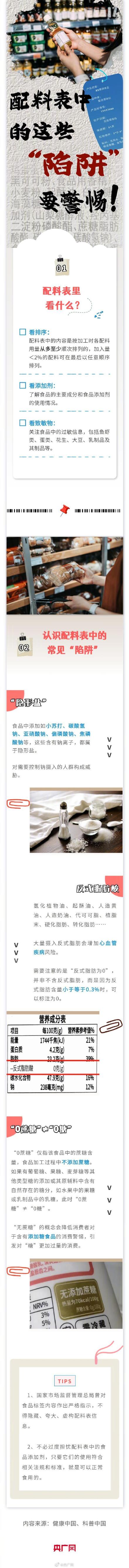 配料表常见的三种陷阱