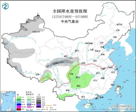 西南江南等地多阴雨 弱冷空气影响长江以北地区