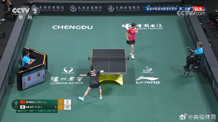 干脆利落！王曼昱3比0赤江夏星