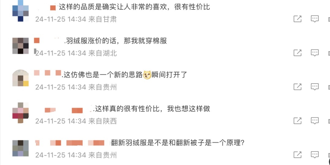 羽绒服，从“买新”到“翻新”