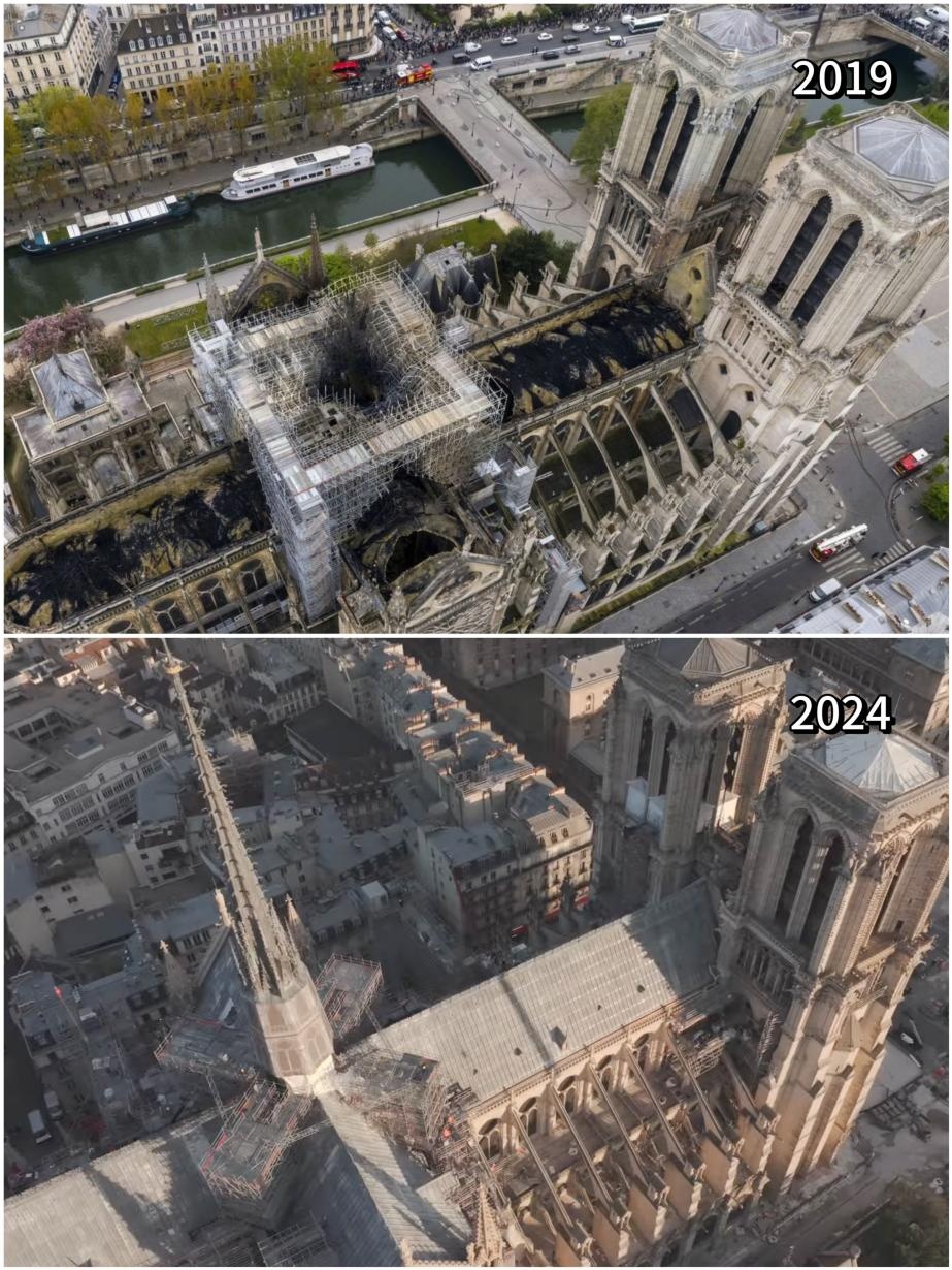 时隔5年,巴黎圣母院重新开放! 时隔5年,巴黎圣母院重新开放!