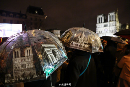 法国举行仪式庆祝巴黎圣母院重新开放