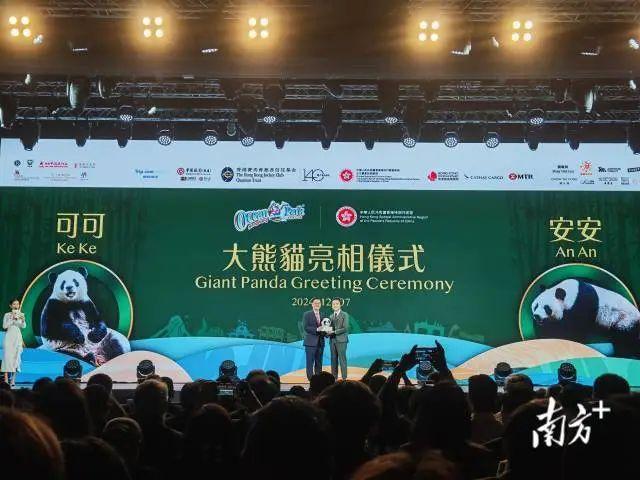 “安安”“可可”!中央政府赠港大熊猫公布正式命名 “安安”“可可”!中央政府赠港大熊猫公布正式命名