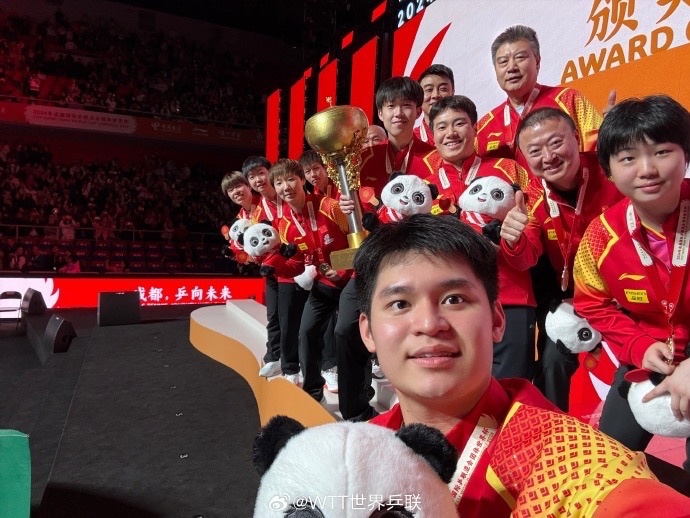 11战全胜！孙颖莎、王楚钦这样说