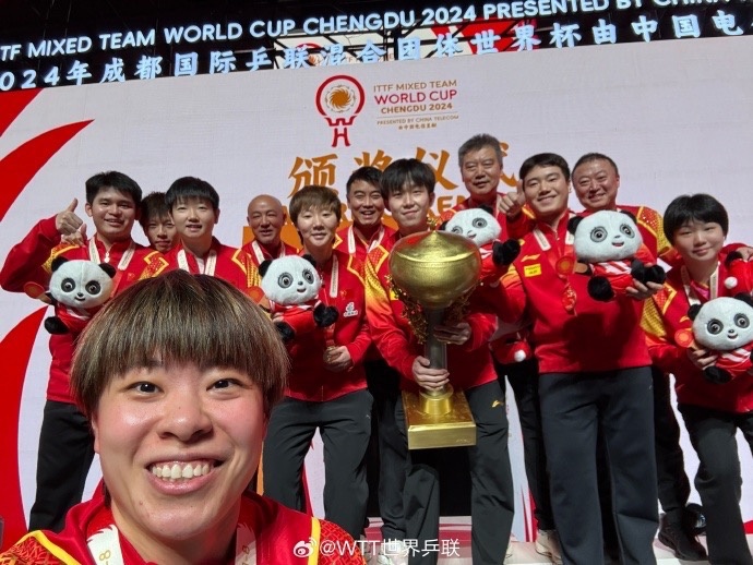 11战全胜！孙颖莎、王楚钦这样说