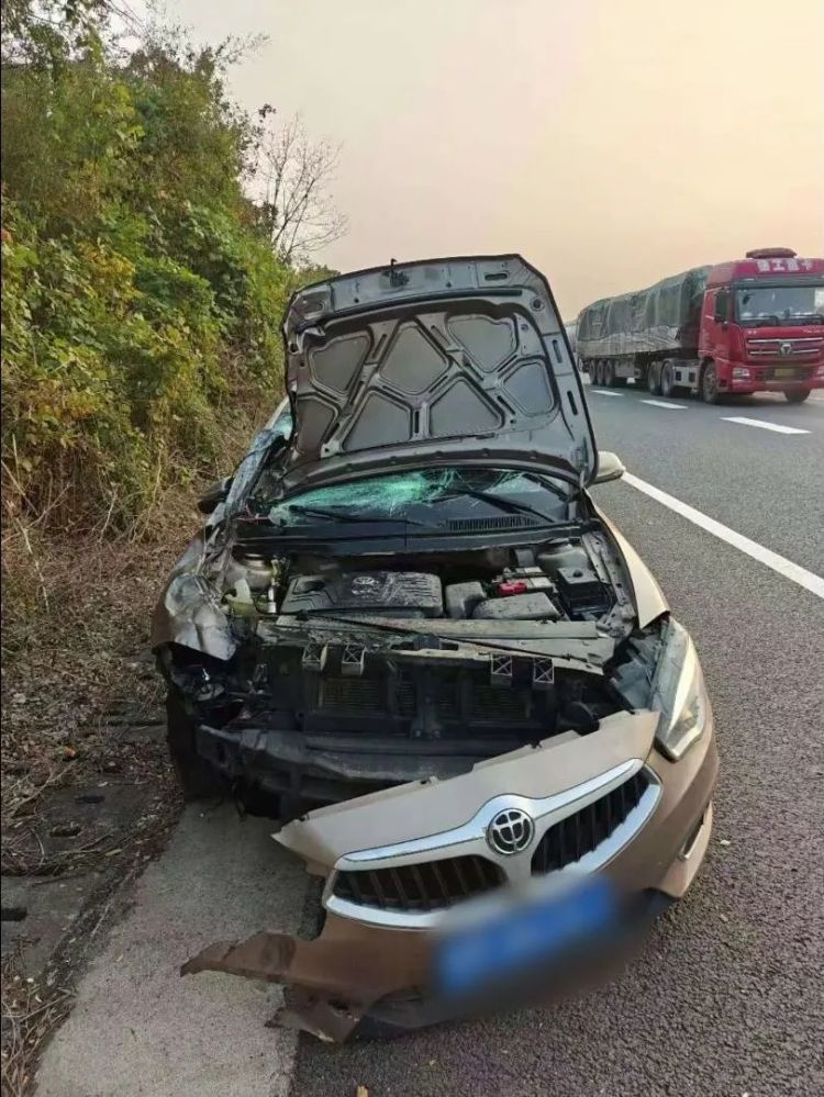 打了个盹，砰！驾驶人吓懵：“我还撞了车？”
