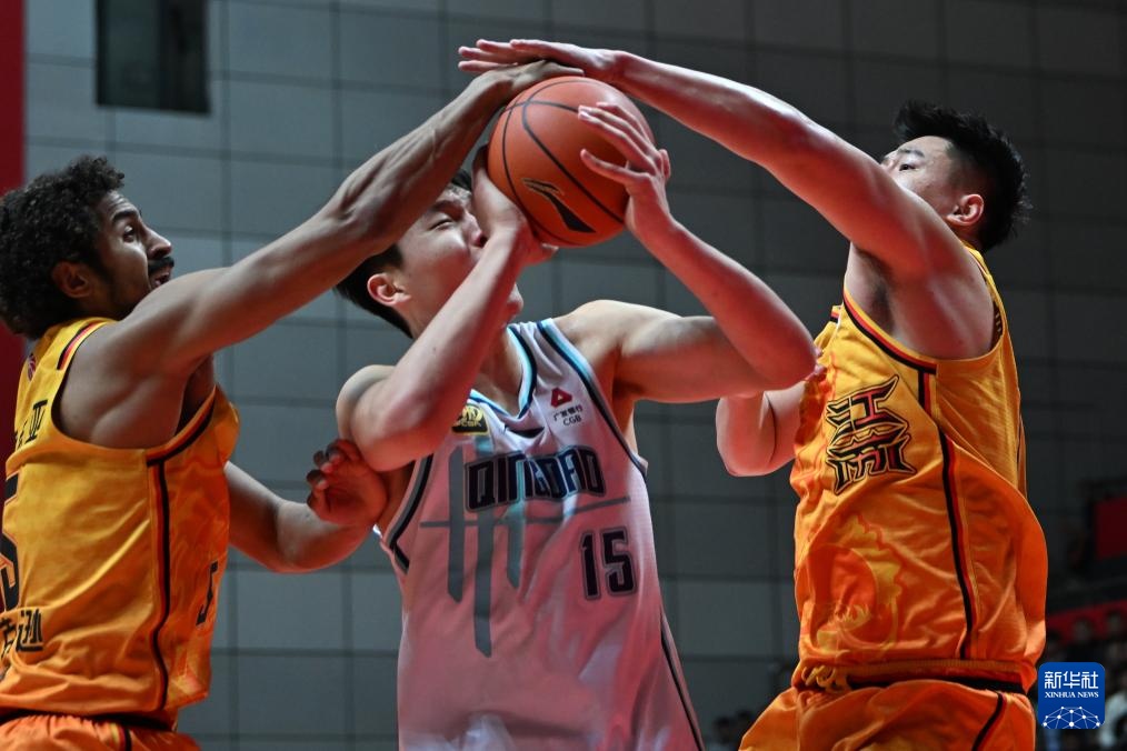 CBA联赛：江苏肯帝亚不敌青岛国信制药
