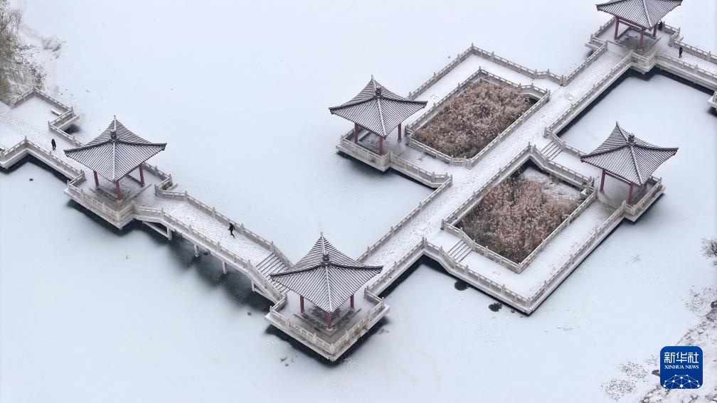 银川迎来降雪天气