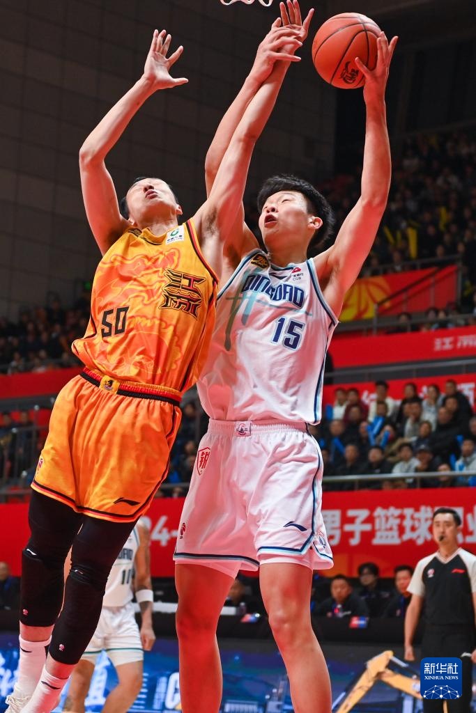 CBA联赛：江苏肯帝亚不敌青岛国信制药