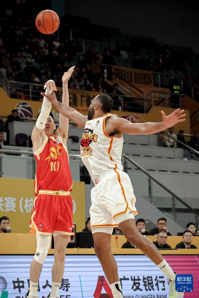 CBA常规赛：浙江方兴渡对阵深圳马可波罗