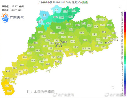 广东2025下半年首个寒冷预警发布