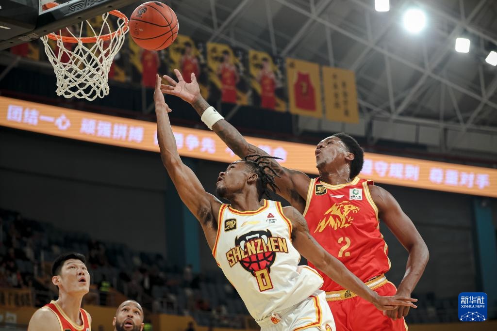 CBA常规赛：浙江方兴渡对阵深圳马可波罗
