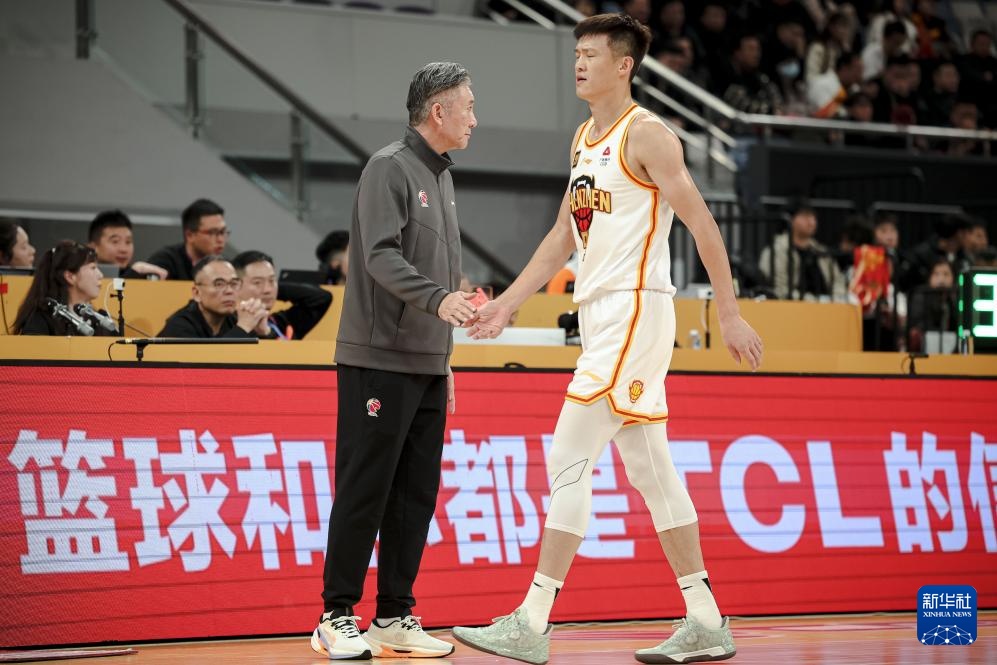 CBA常规赛：浙江方兴渡对阵深圳马可波罗