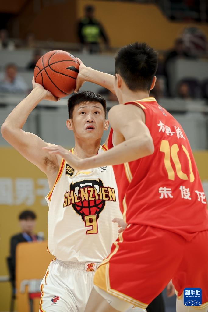 CBA常规赛：浙江方兴渡对阵深圳马可波罗