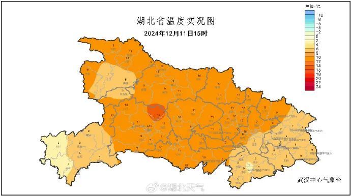 湖北多地下雪了！即将升温！直冲15℃