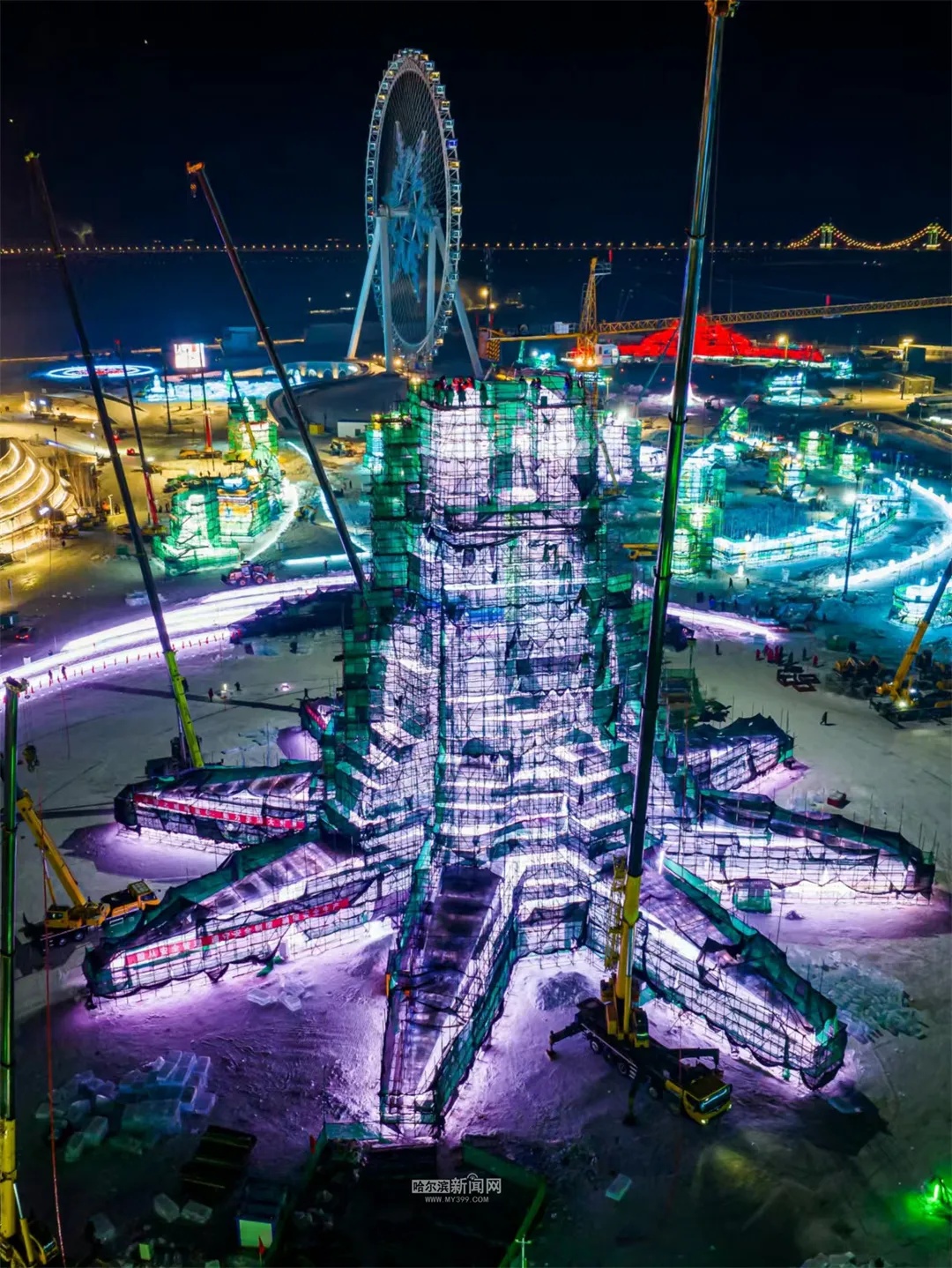 主塔已封顶！冰雪大世界328元门票都能玩到啥？一图了解
