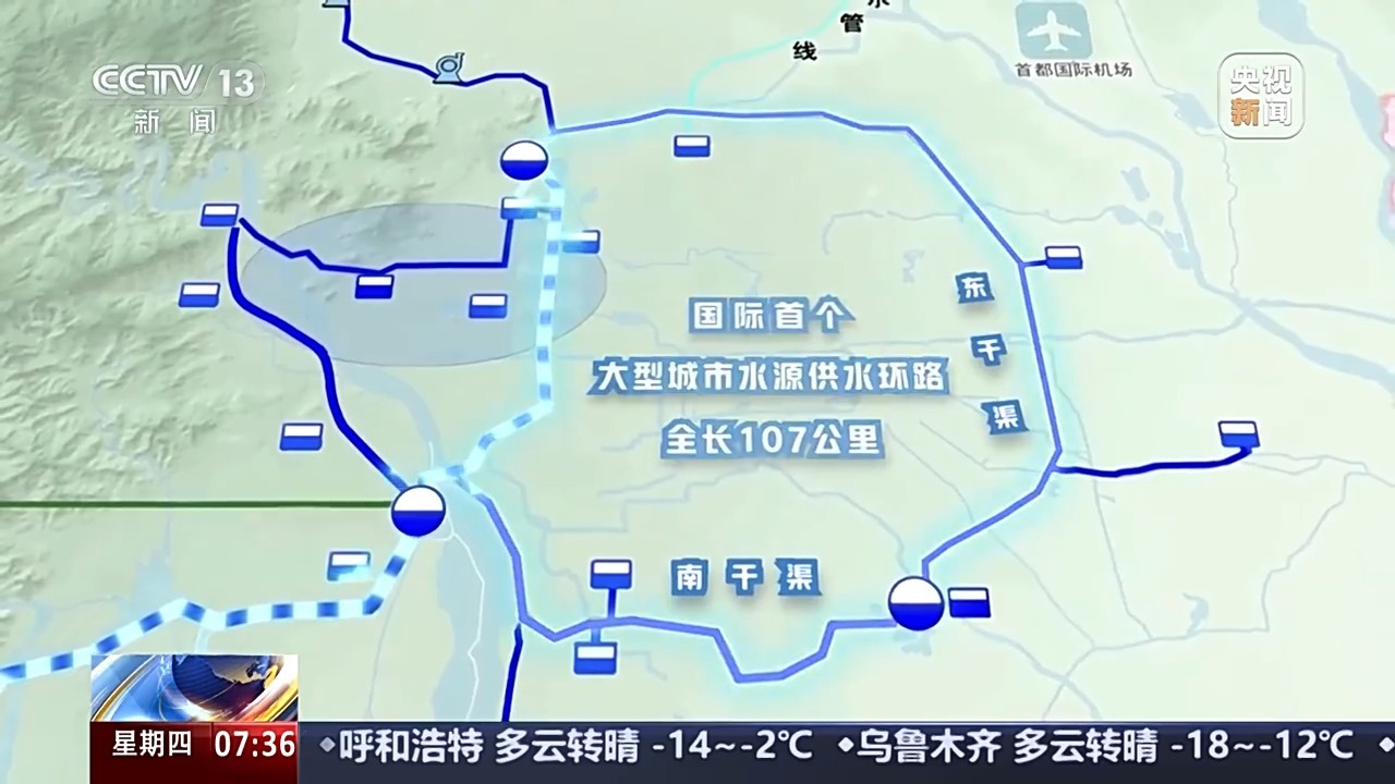 南水北调全面通水十周年｜重塑北京水资源格局 北京市民喝上南来之水