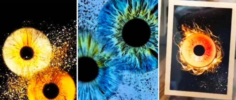 “虹膜写真”突然走红,给眼珠拍艺术照有风险吗?多方提醒 “虹膜写真”突然走红,给眼珠拍艺术照有风险吗?多方提醒