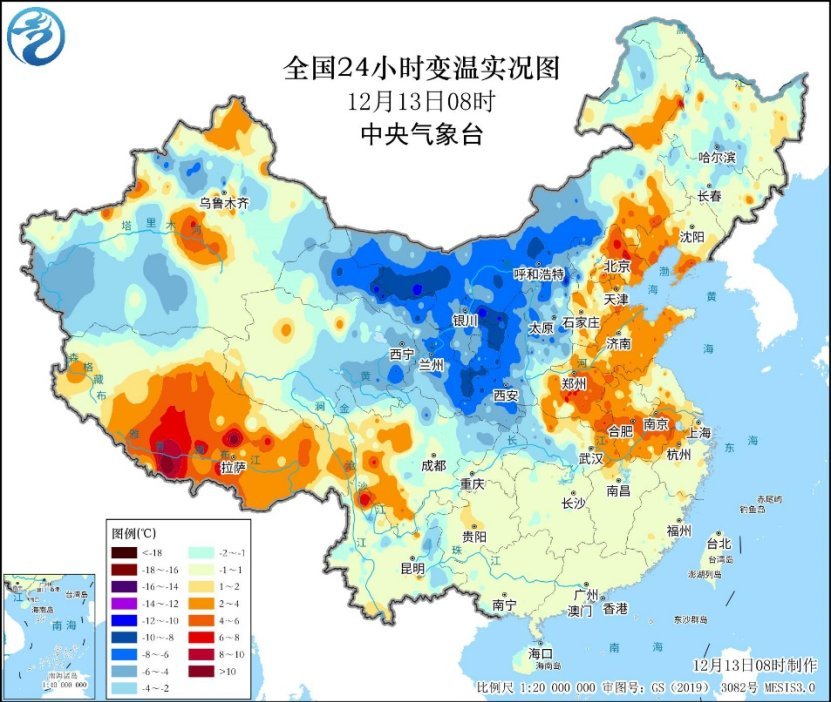北方出现大风降温及弱雨雪 今明两天冷空气持续影响我国中东部 北方出现大风降温及弱雨雪 今明两天冷空气持续影响我国中东部