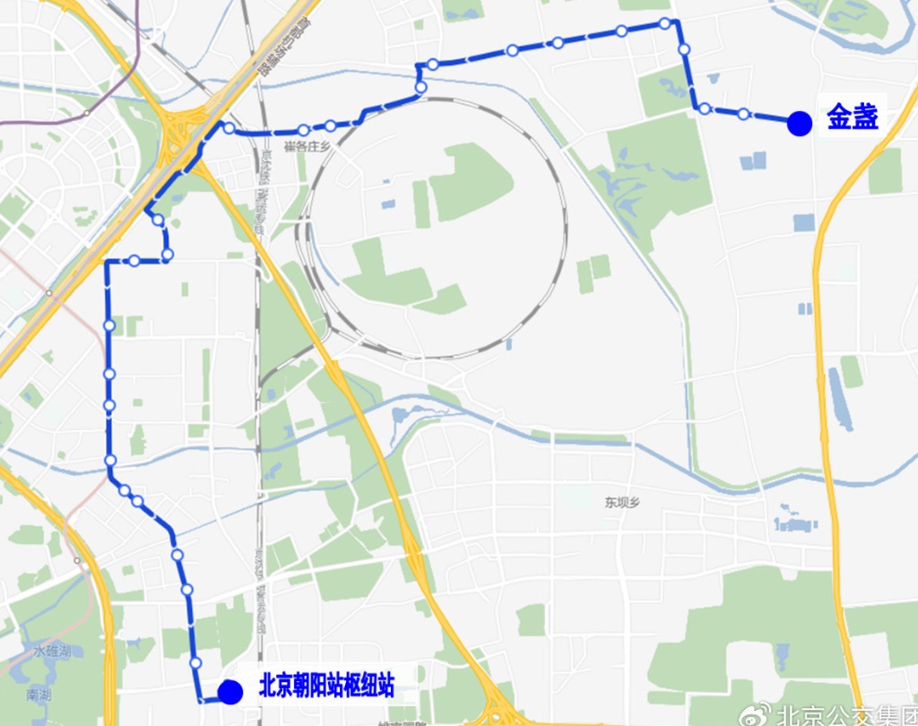 涉北京朝阳站、东坝、姚家园等多地，公交集团新开、调整多条线路>>