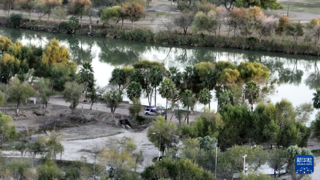 俯瞰墨美边境城市雷诺萨 俯瞰墨美边境城市雷诺萨