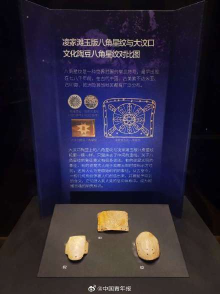 5000多年前“八角星纹”为何频繁出现？故宫博物院开幕凌家滩文化玉器展