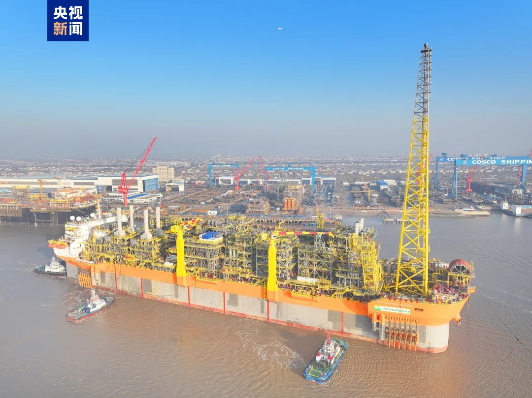 刷新纪录!世界最大,交付离港 刷新纪录!世界最大,交付离港