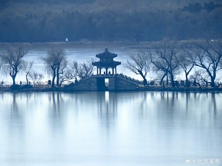 冬日之韵，颐和园美景如画