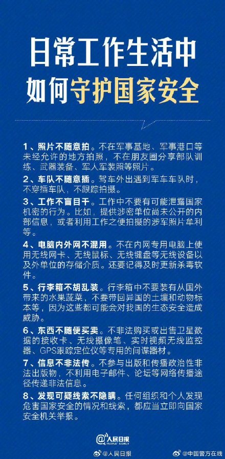 国家安全无小事!如何守护国家安全? 国家安全无小事!如何守护国家安全?
