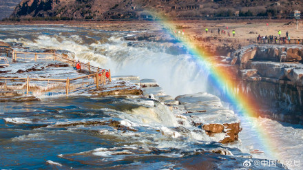 冬日的黄河壶口瀑布你见过吗？