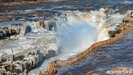 冬日的黄河壶口瀑布你见过吗？