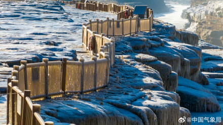 冬日的黄河壶口瀑布你见过吗？