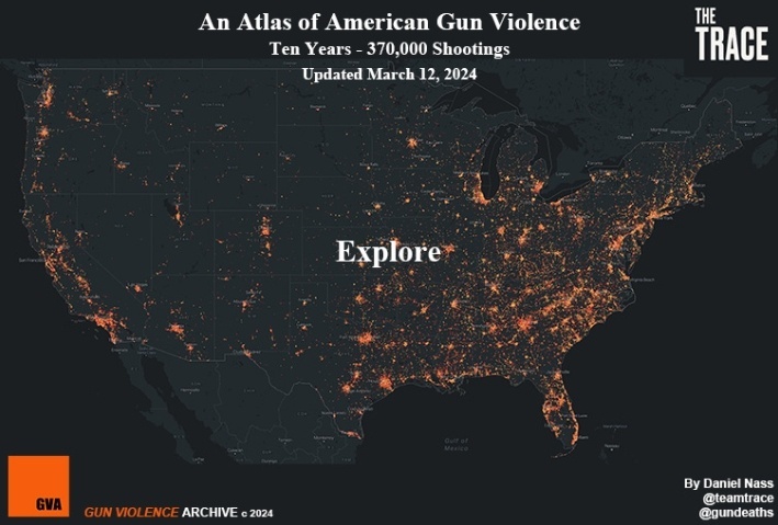 每小时2人死于枪击，美国哪里才安全？