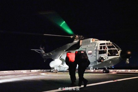 昼夜砺兵！海军舰艇编队综合作战支援训练