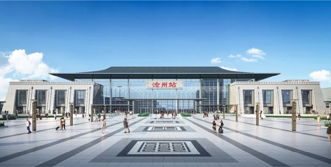 河北一火车站改造工程即将竣工 河北一火车站改造工程即将竣工