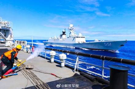 昼夜砺兵！海军舰艇编队综合作战支援训练
