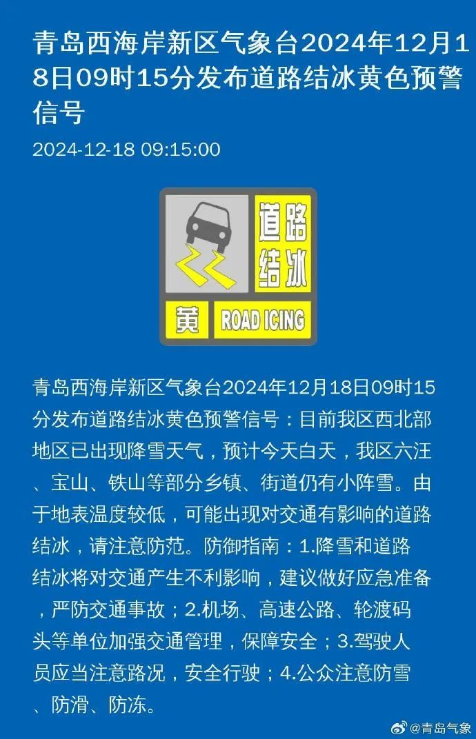 刚刚,青岛多地迎来降雪!网友沸腾了:今年冬天第一场大雪 刚刚,青岛多地迎来降雪!网友沸腾了:今年冬天第一场大雪