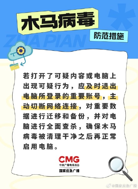 警惕!不随意点击来源不明的链接或文件 警惕!不随意点击来源不明的链接或文件